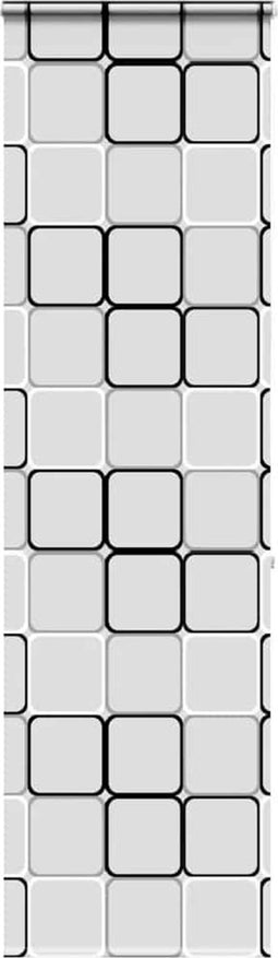 vidaXL - Doucherolgordijn - met - cassette - 70x240 - cm - stofbreedte - 66 - cm