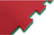 Tunturi Karatemat - Puzzelmat - 2 cm dik - Rood Groen