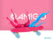 AMIGO skateboard - Met ledverlichting en ABEC 7 lagers - Roze/Blauw