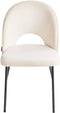 Set van 2 eetkamerstoelen COVELO Lichtbeige