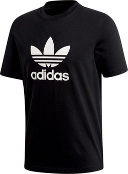 adidas Originals Trefoil - Heren T-shirt - Katoen - Zwart - Maat L