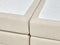 DYNASTY - Boxspringbed - Lichtbeige - 160 x 200 cm - Polyester