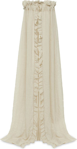 Jollein Sluier - Hemeltje - Ruffles - Nougat 155cm