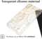 imoshion Hoesje Geschikt voor Samsung Galaxy S22 Hoesje Siliconen - imoshion Design hoesje - Meerkleurig / Golden Leaves Transparant