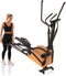 Hammer Fitness CrossPace 5.0 NorsK - Elliptical - Crosstrainer - met Zwift en Kinomap - Hardhout