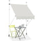 Coast Telescopische Luifel - Waterdicht - Verstelbare Hoogte 190-300 cm - Beige