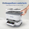 Samako PowerWave - Ultrasoon Reiniger - 1200 ml - Wit/Zwart