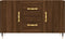 vidaXL - Dressoir - 100x36x60 - cm - bewerkt - hout - bruin - eikenkleur
