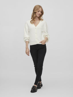 VILA VILAJULI - Oversized V-Hals Vest - Knoopsluiting - Maat S