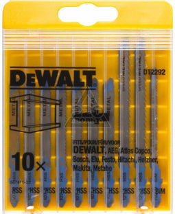 DeWalt DT2292-QZ - Zaagbladen set - 10-delig (3 stuks)