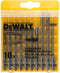 DeWalt DT2292-QZ - Zaagbladen set - 10-delig (3 stuks)