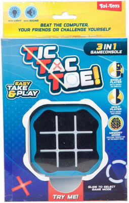Toi-Toys 51093Z - Elektronisch Tic Tac Toe - 3 speelmodi - (2 stuks)