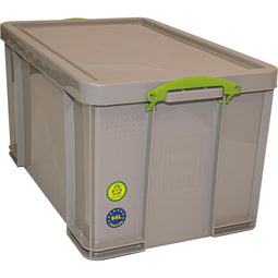 Really Useful Box - Box opbergdoos 84 liter, gerecycleerd, grijs