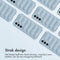 imoshion Hoesje - Geschikt voor Samsung Galaxy S23 FE - EasyGrip Backcover - Lichtblauw