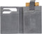 Pride and Soul pasjeshouder - RFID - biljetvak - leer - grijs - JU-47258