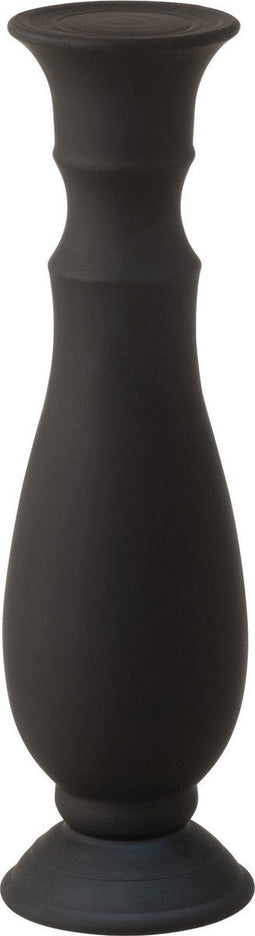 J-Line kandelaar - glas - zwart - large