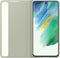 Samsung Galaxy S21 FE 5G - Clear-View Cover - Vingervlek-vrij - Groen