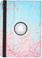 iMoshion Tablet Hoes Geschikt voor iPad 10 (2022) 10.9 inch - iMoshion 360° Draaibare Design Bookcase - Meerkleurig /Pink Blossom