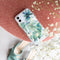 Selencia Hoesje Geschikt voor iPhone 13 Mini Hoesje - Selencia Zarya Fashion Extra Beschermende Backcover - groen