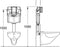 Grohe GD 2 - Wc-Reservoir - Instelbare doorstroming 6-9 l - Geluidsarm