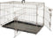 Flamingo Ebo M - Hondenbench Opvouwbaar - 77x47x55 cm Taupe