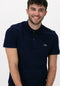 Lacoste Heren Poloshirt - Katoen - Maat XL - Navy Blue