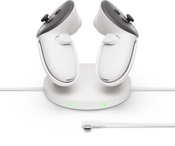 Meta Quest 3/3S - Compact Charging Dock - Oplaadstation - Wit