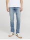 JACK&JONES JJIGLENN JJFOX AM 496 NOOS - Slim fit jeans - Comfort stretch - Stonewash