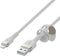 Belkin Boost Charge braided - Telefoniekabel - USB-A naar iPhone Lightning - 2m - Wit