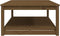 vidaXL Tuintafel 121x82,5x45 cm massief grenenhout honingbruin