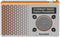 TechniSat DigitRadio 1 - Draagbare Radio - DAB+ FM - Zilver Oranje
