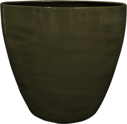 Ter Steege Bloempot Metaal Groen-Mos Groen D 29 cm H 27 cm