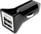 USB-Oplader voor Auto's approx! AP-APPUSBCAR31B 3.1 A 2 usb-poorten