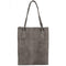 DSTRCT Portland Road - Suede Leren Shopper Anaconda Print - Grijs