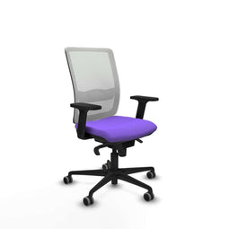 Piqueras y Crespo 2D036G0 - Bureaustoel - Verstelbare hoogte met armleuning - Lila