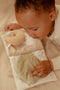 Little Dutch - Activiteitenboekje - Zachte texturen en rammelaar - Créme