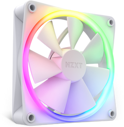 NZXT F120 RGB Duo - Ventilator 120mm - Max. 29dB(A) - Wit (1x)