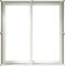 vidaXL - Plantenbak - 80x80x40 - cm - koudgewalst - staal - wit