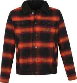 Superdry Heren Highwayman Trucker jas - Wollen met sherpa - Maat 3XL