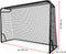 BERG SportsGoal L Voetbaldoel - 300x200 cm - Geïntegreerde Scoreteller - incl. 4 Pionnen - Zwart/Rood