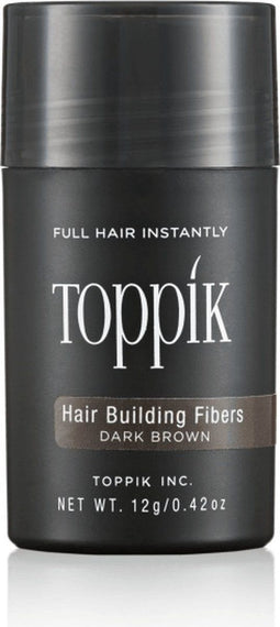 Toppik Haarvezelpoeder Donkerbruin 12g