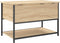 vidaXL - Opbergbankje - 70x42,5x47 - cm - bewerkt - hout - sonoma - eikenkleurig