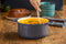 Saveur Selects - Gietijzeren Braadpan Ø25 cm - PFAS-vrij - Geschikt voor Inductie & Oven - Grijs