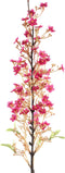PTMD Garden Flower Serissa Foetida Kunsttak - 33x10x64 cm - Fuchsia