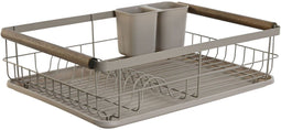 Afdruiprek voor Keukengootsteen Home ESPRIT Grijs 44 x 32 x 13 cm