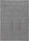 vidaXL - Vloerkleed - kortpolig - 240x340 - cm - grijs