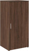 vidaXL - Opbergkast - 50x45x103,5 - cm - bewerkt - hout - bruin - eikenkleurig
