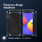 iMoshion Hoesje Geschikt voor Samsung Galaxy A12 Hoesje Siliconen - iMoshion Shockproof Case - Transparant
