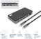 ACT AC7093 - USB-C Dockingstation - 2x HDMI 4K MST Ethernet USB-A USB-C PD pass-through