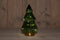 Anna's Collection - B.O.T. Tree Glass 15X28,5 cm Green With Golden...